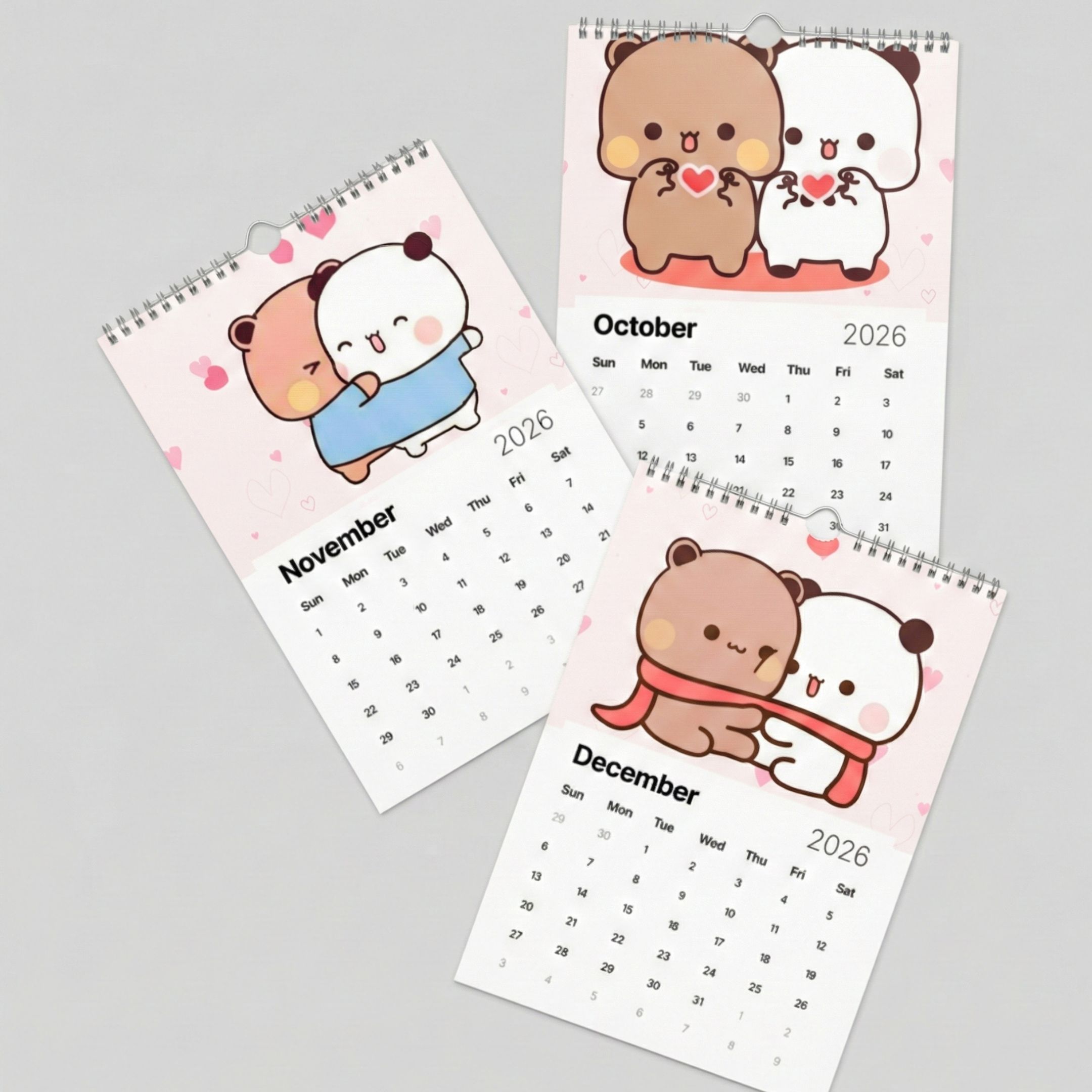 Bubu Dudu 2026 Calendar (1) Bubu Dudu 2026 Calendar