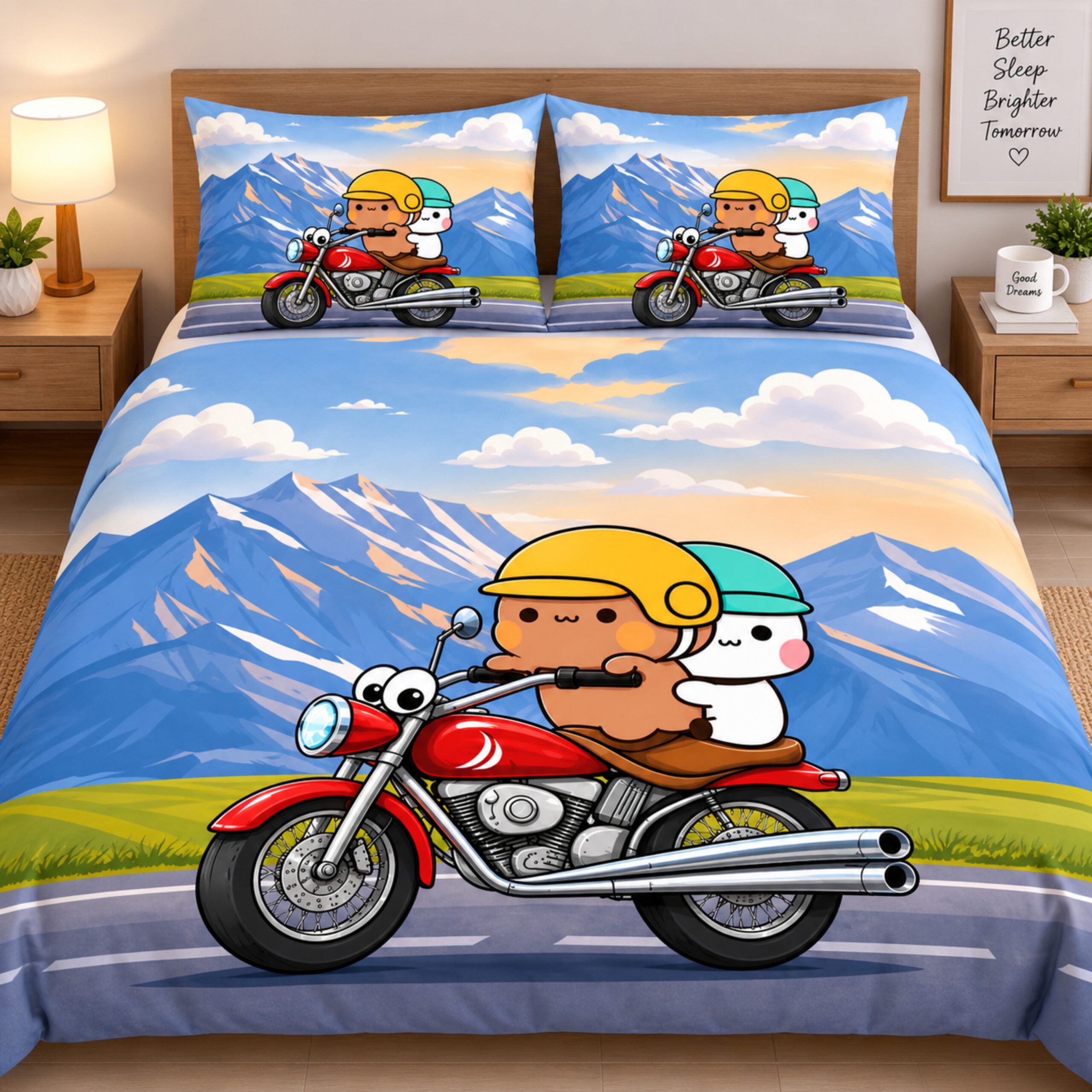 Bubu Dudu Bedsheet