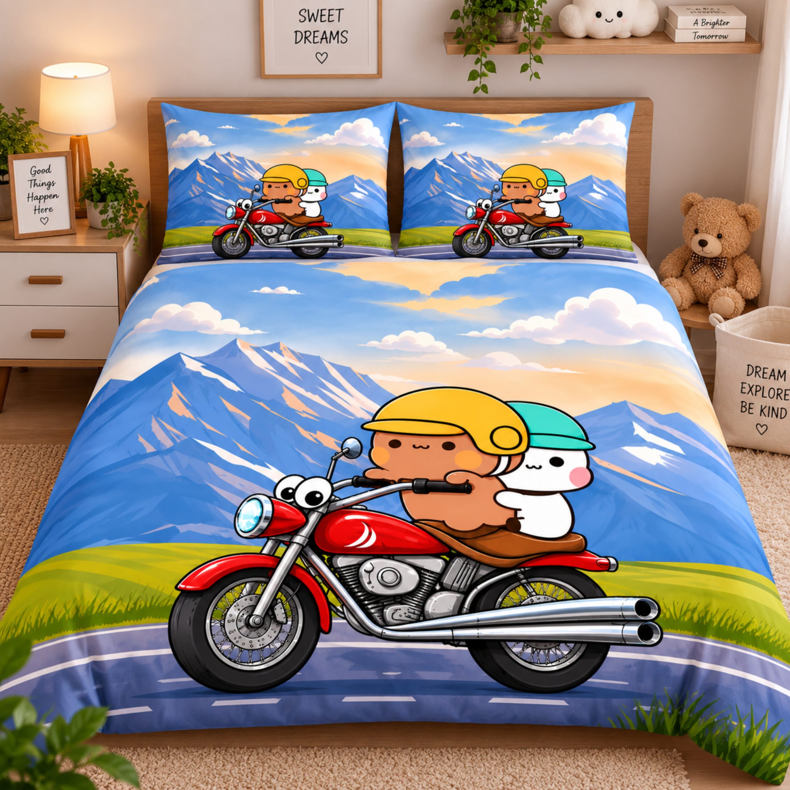 Bubu Dudu Bedsheet