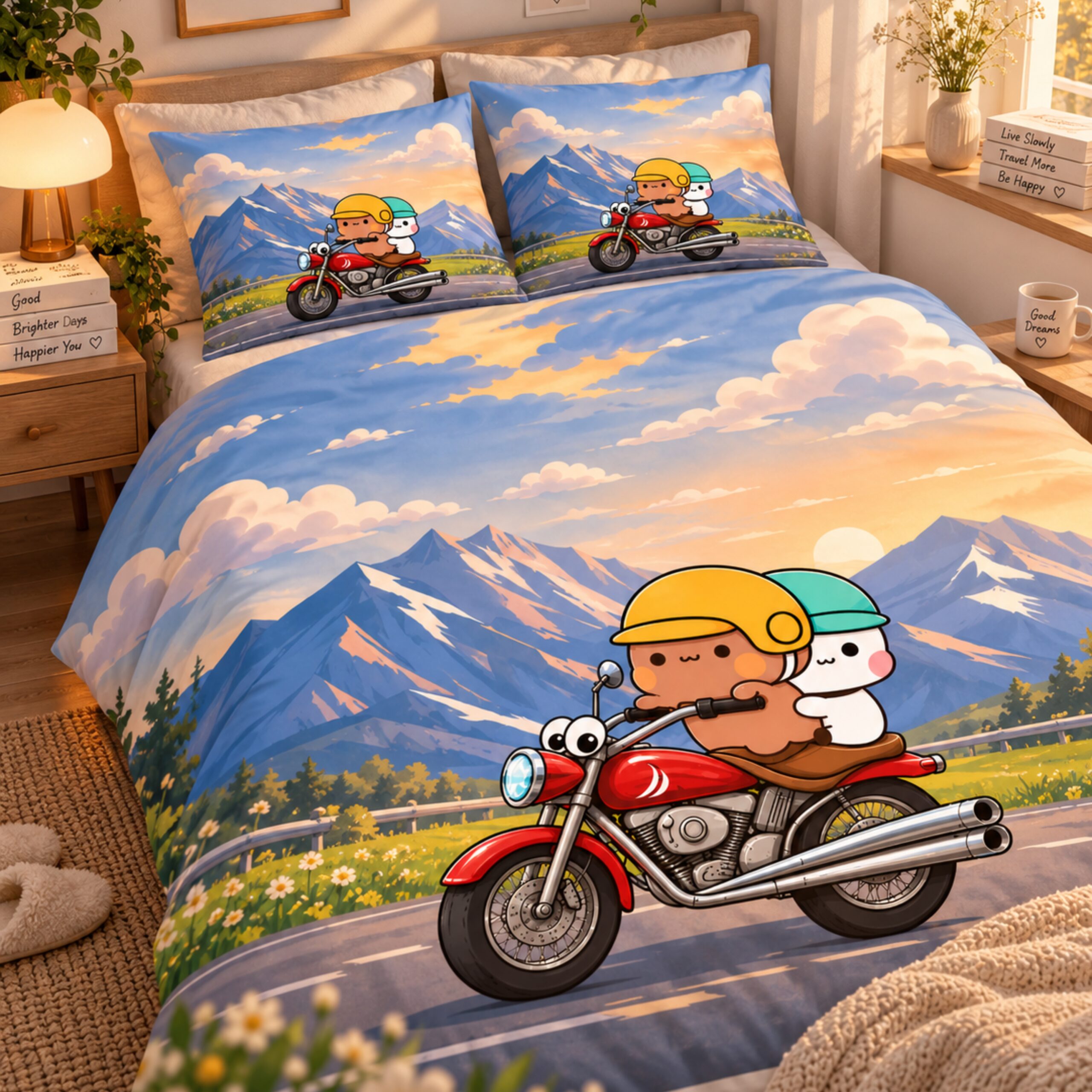 Bubu Dudu Bedsheet