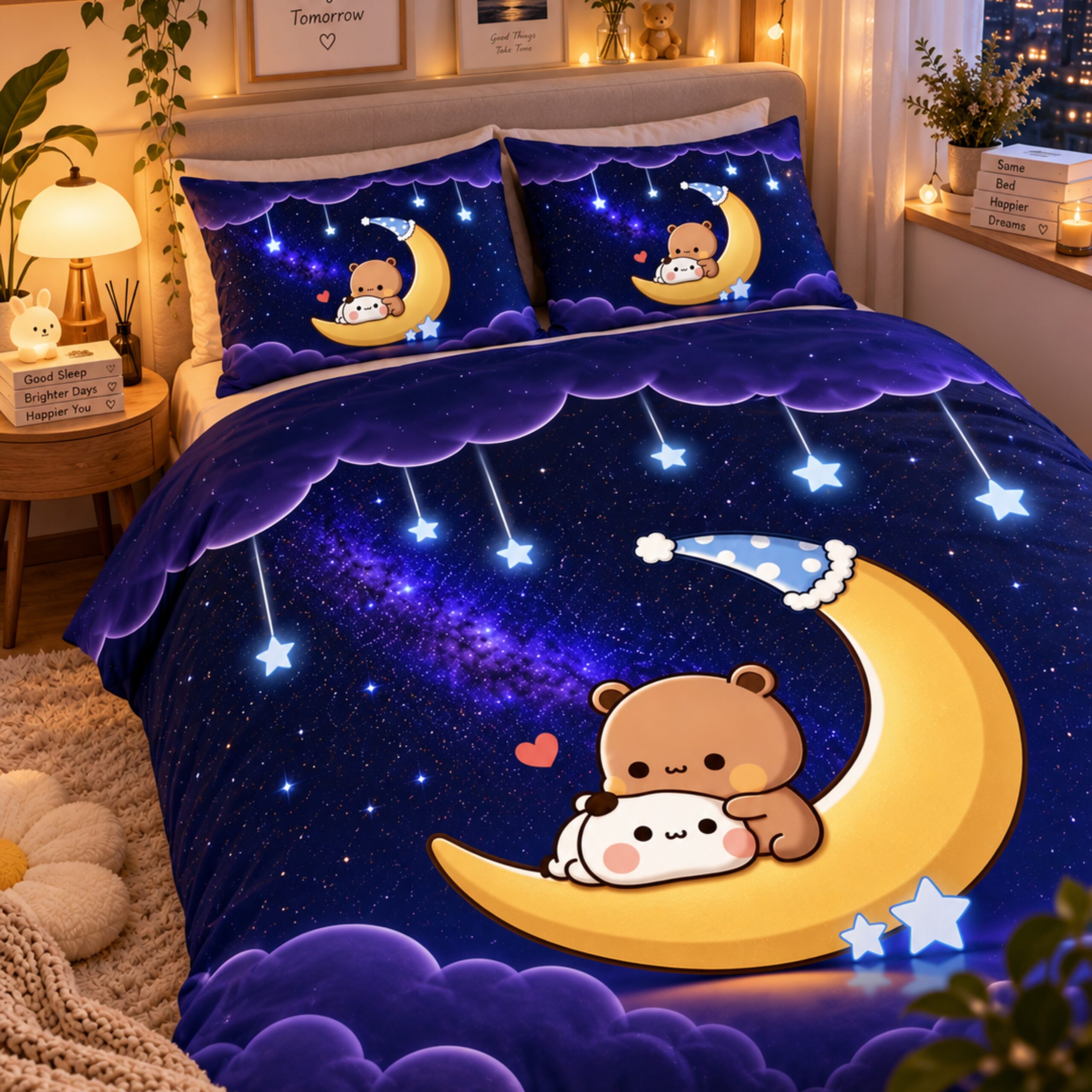 Bubu Dudu Bedsheet