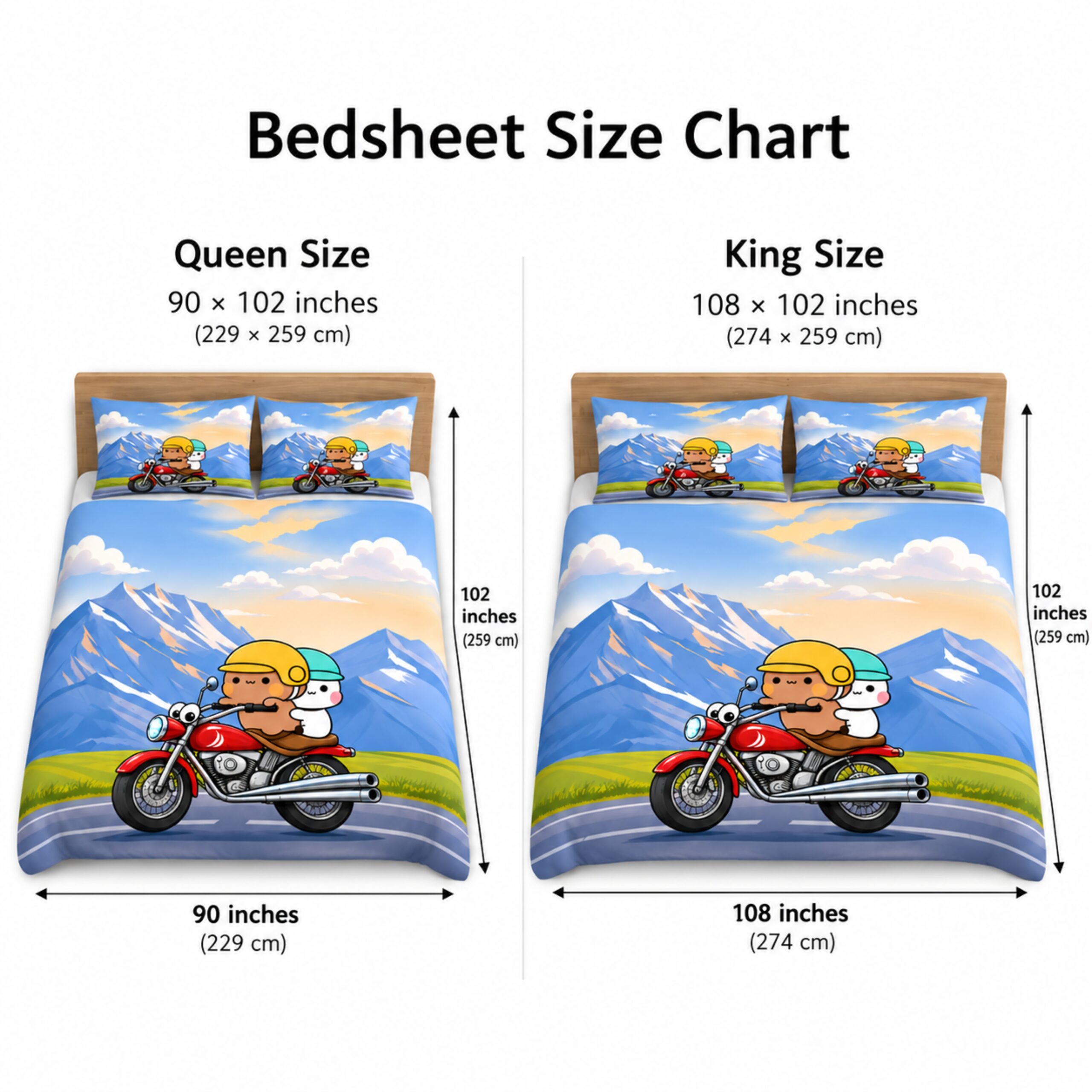 Bubu Dudu Bedsheet