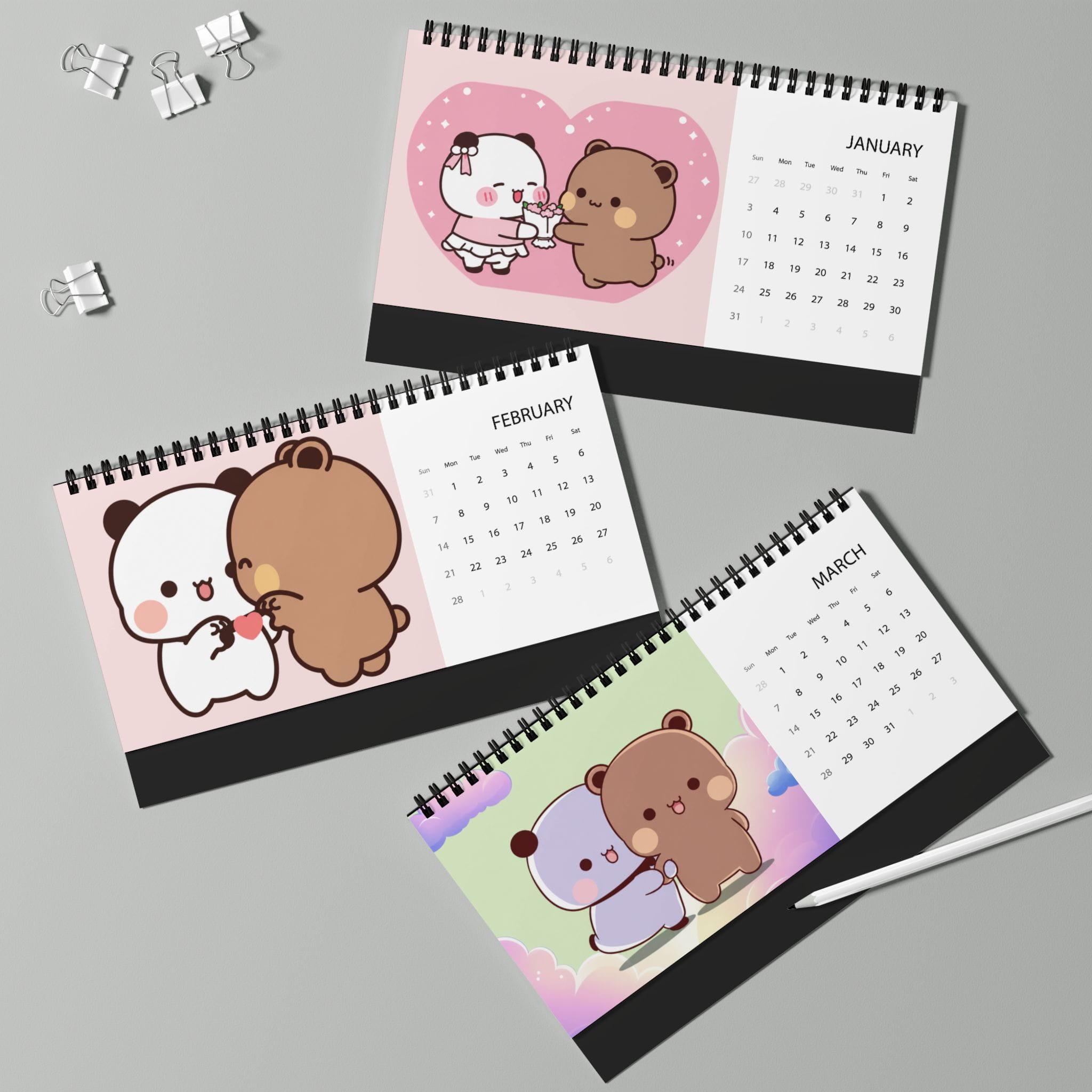 Bubu Dudu 2027 Calendar