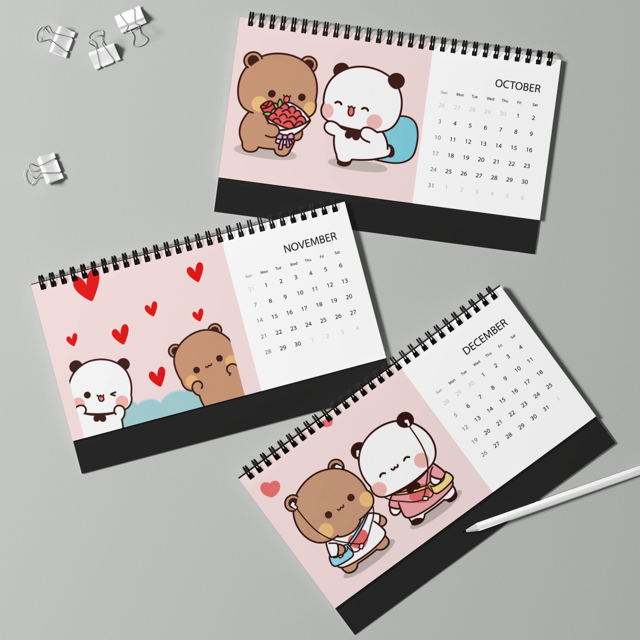 Bubu Dudu 2027 Calendar